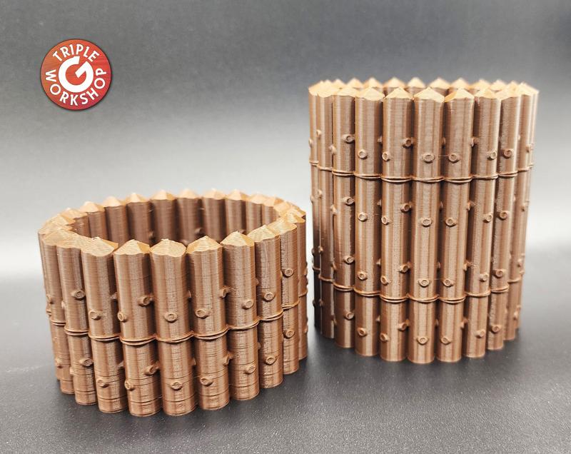 Medieval Palisade Plant Pots