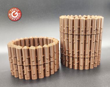 Medieval Palisade Plant Pots