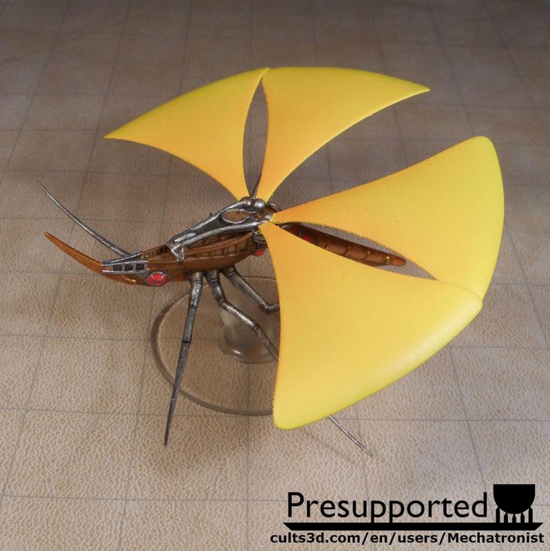 Wasp Ship Spelljammer Miniature from DnD