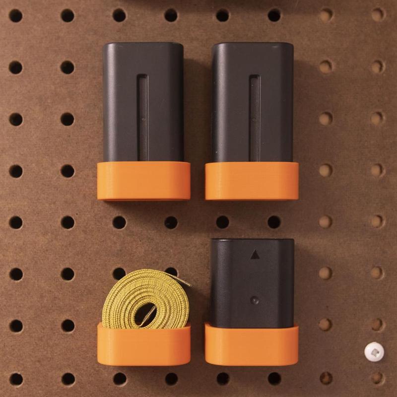 Peg Anything // Battery Holder for GH6, GH5, Sony, DMW-BLF19E, NP-F550, RP-BC009, NP-F330 F550 F570