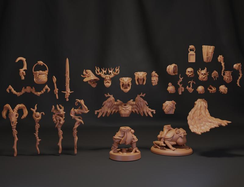 Magnetic DnD — Forest Magic Pack