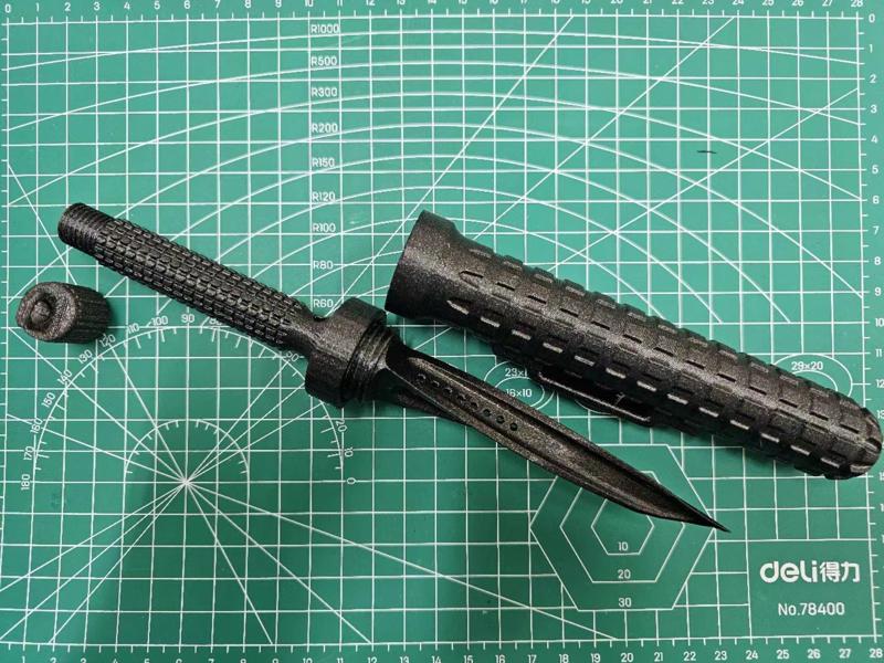 Microtech Jagdkommando Knife Toy, Model with Sheath