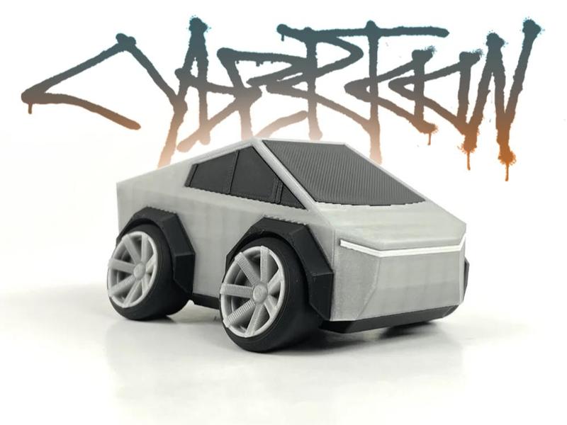 Tooned CYBERTRUCK - Model kit