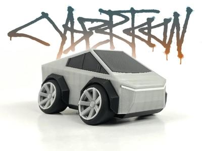 Tooned CYBERTRUCK - Model kit