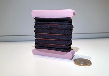 Hair tie holder 