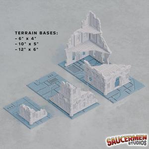 40K Tournament Terrain Bases - Terran City