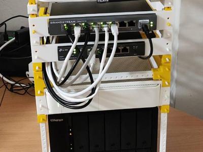 Network Rack - Modular Rack System for Homelab