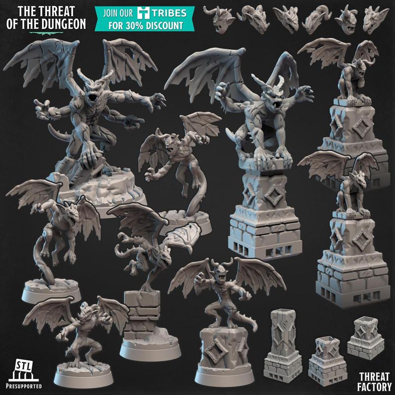Gargoyles - Animated & Inanimated [Bundle]