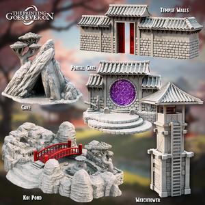 Terrain Set - Slayer Masquerade - Presupported