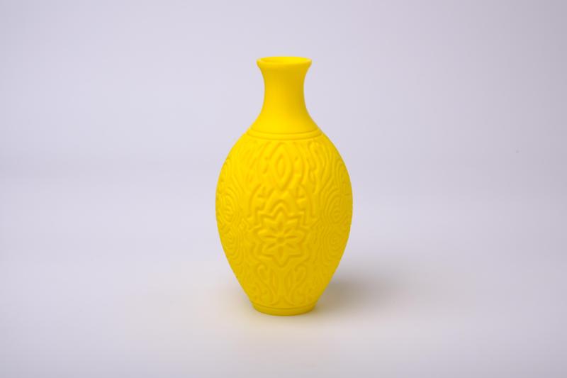 Vibrant Oasis Vase – Moroccan Inspired Geometric Floral Decor