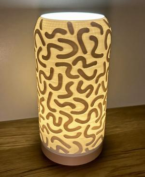 Modern Desktop Lamp Pod - Memphis