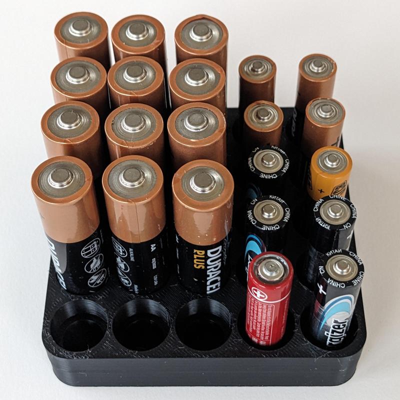 AA + AAA Battery Grids