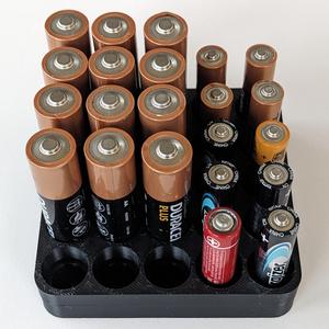 AA + AAA Battery Grids
