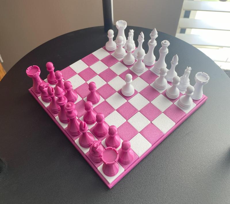 Mini Magnetic Chess Board