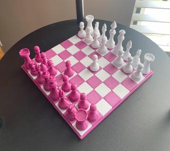 Mini Magnetic Chess Board