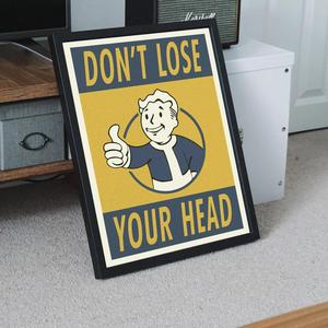 Fallout Mini Poster - Don't Lose Your Head
