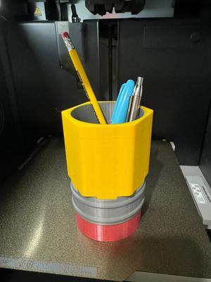 Pencil Pen Pot