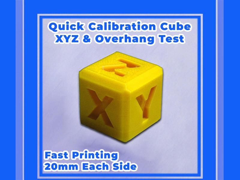 XYZ Calibration Cube: The Perfect 3D Printer Test!