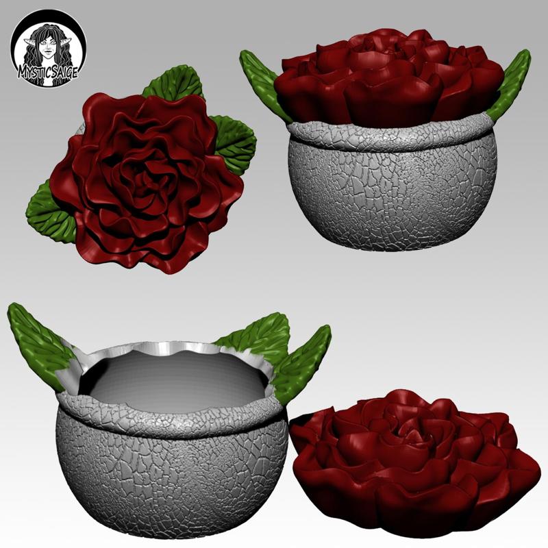 Rose Bowl Container