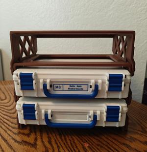 Rack for Gridfinity box 5x4