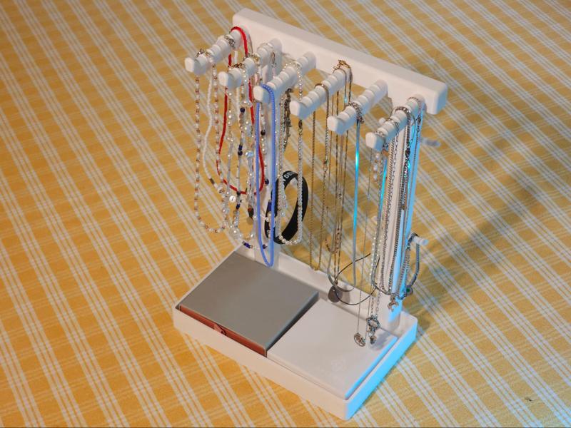 Jewelry / Necklace Holder with bowl