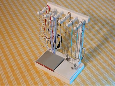 Jewelry / Necklace Holder with bowl