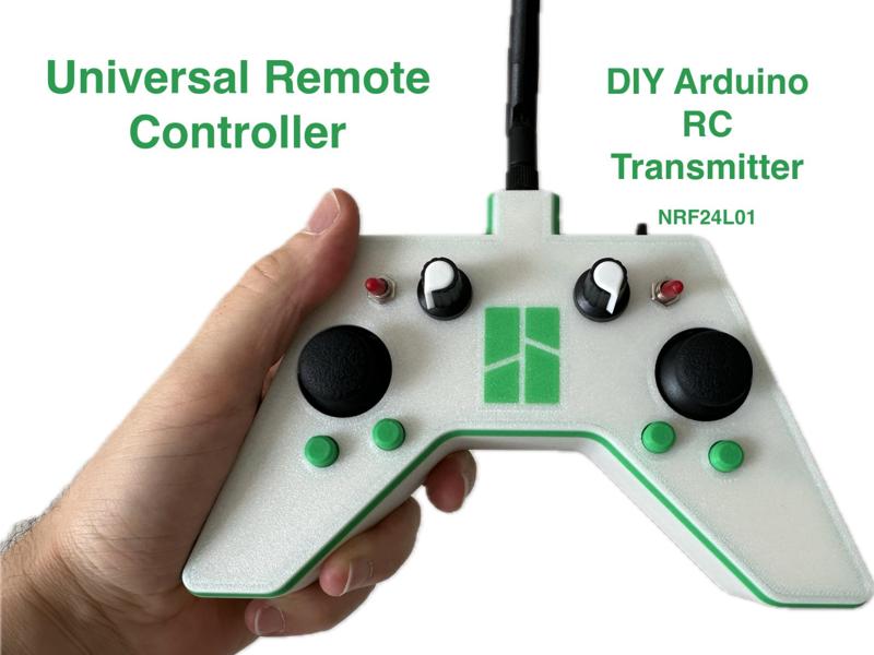 DIY Arduino RC Transmitter / Remote Controller