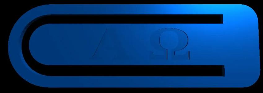 Alpha and Omega Bookmark   