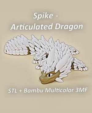 Spike - Articulated Dragon Flexi Fidget Toy