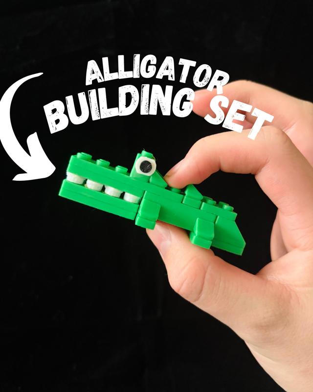 Alligator Building Set - Building Block Set