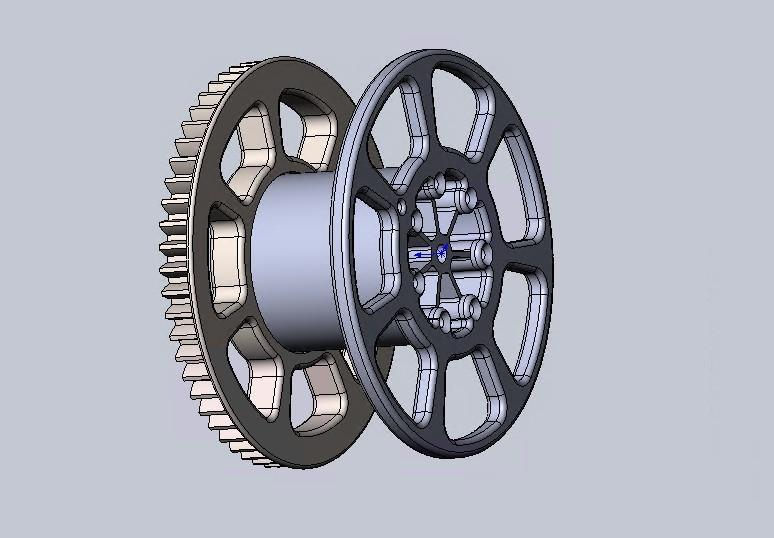 PetPull2 modified spool
