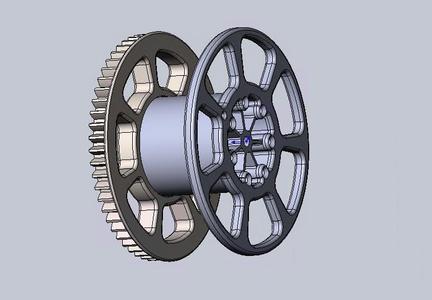 PetPull2 modified spool