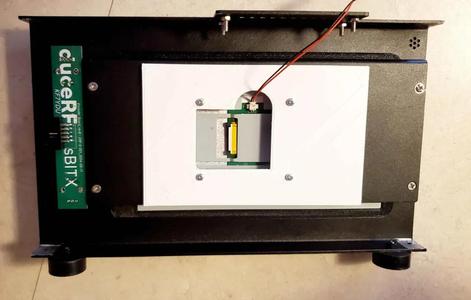 Raspberry Pi Touch Display 2 Adapter/Bezel for sBitx   