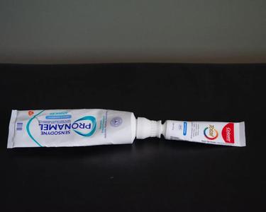 Toothpaste Refill Adapter - Sensodyne Tube & Travel Colgate Tube   
