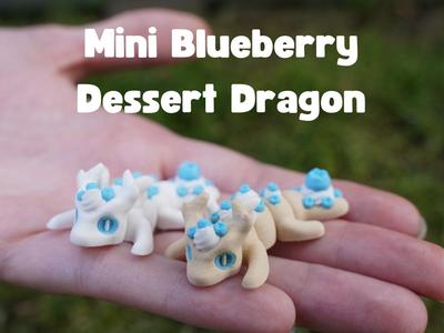 Mini Articulated Blueberry Dessert Dragon 
