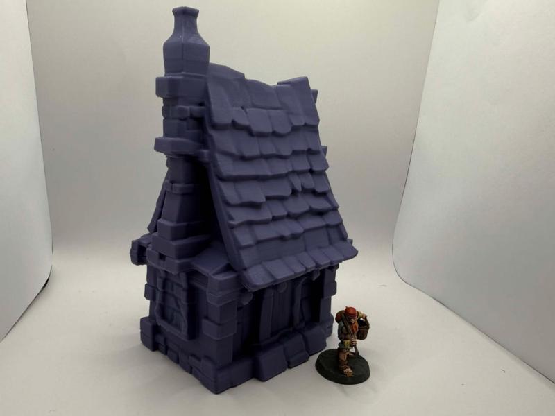 Fantasy wizard cottage - wargaming terrain