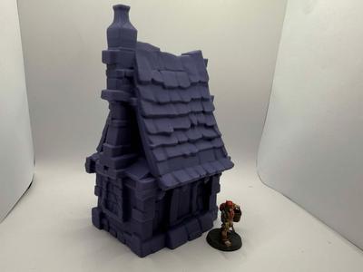 Fantasy wizard cottage - wargaming terrain