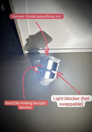 Ring Security Camera Light Blocker.