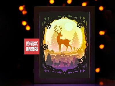 Deer Spirit Christmas V2 lightbox 