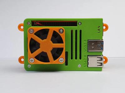 Raspberry Pi 4 case by Nerdiy.de   