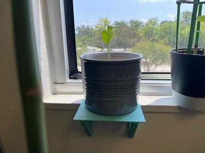 Parametric Window Sill Plant Pot Holder / Shelf - Sill Extender   