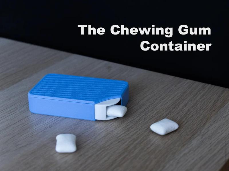 Chewing Gum Container   