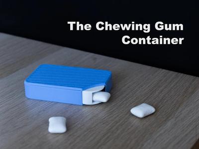 Chewing Gum Container   