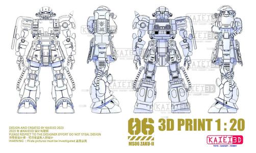 1per20 Zaku II full version