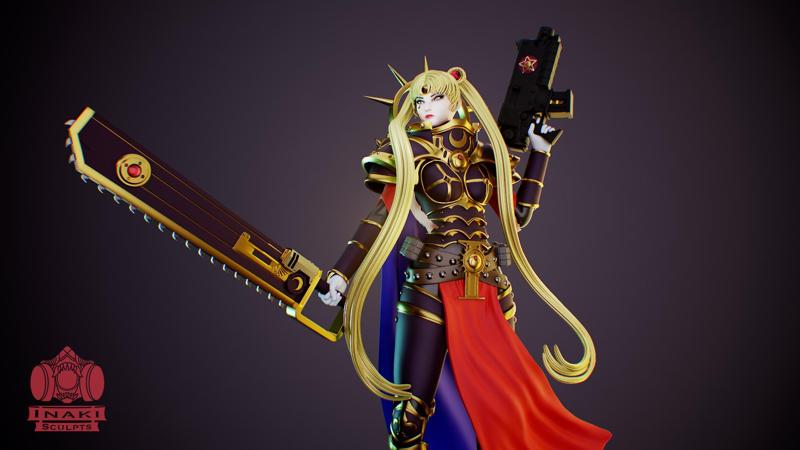 Sailor Moon Sister of Battle - Sailor Moon x Warhammer 40k