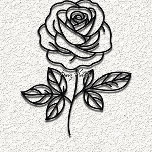 rose flower a wall art home decor
