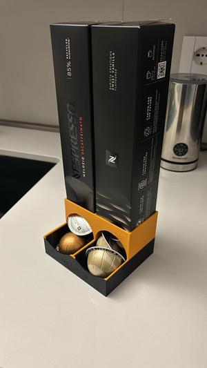 Nespresso Vertuo dispenser - pod chute