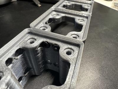 Gridfinity Baseplates Optimized for Strike Plates and Bridges