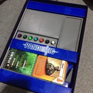 Organizer boxes for Pandemic Board Game