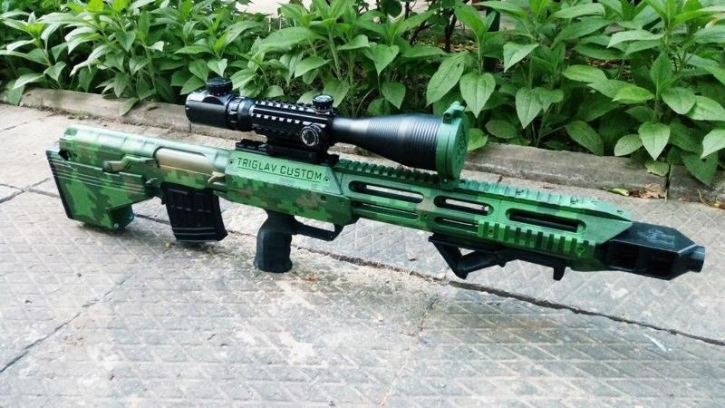 SVD Airsoft Cyma custom